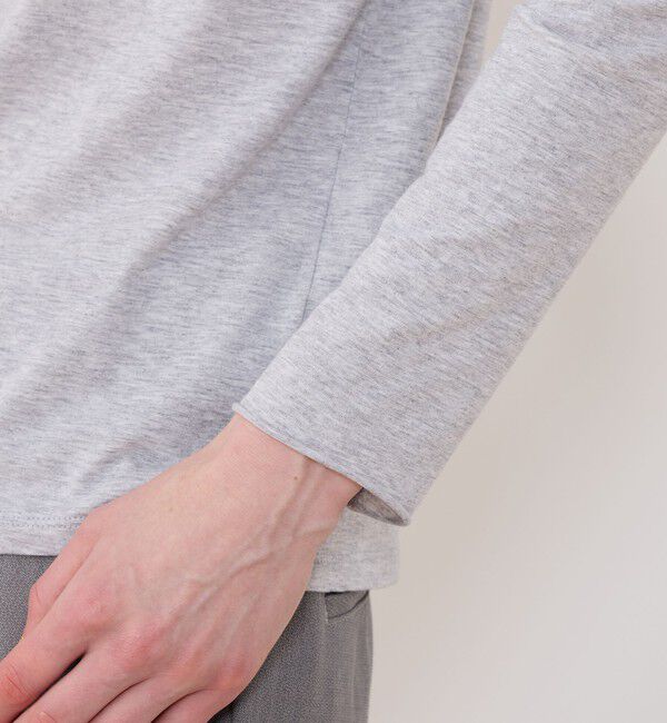 GALERIE VIE「スムージーコットン クルーネックプルオーバー」|Tシャツ・カットソー|