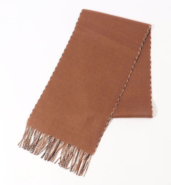 TOMORROWLAND GOODS「TOMORROWLAND カシミヤダブルフェイス チェック マフラー」|マフラー|