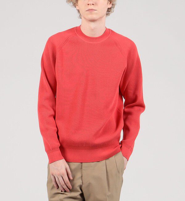 TOMORROWLAND MENS「TOMORROWLAND tricot コットンポリエステル クルーネックプルオーバー」|ニット・セーター|