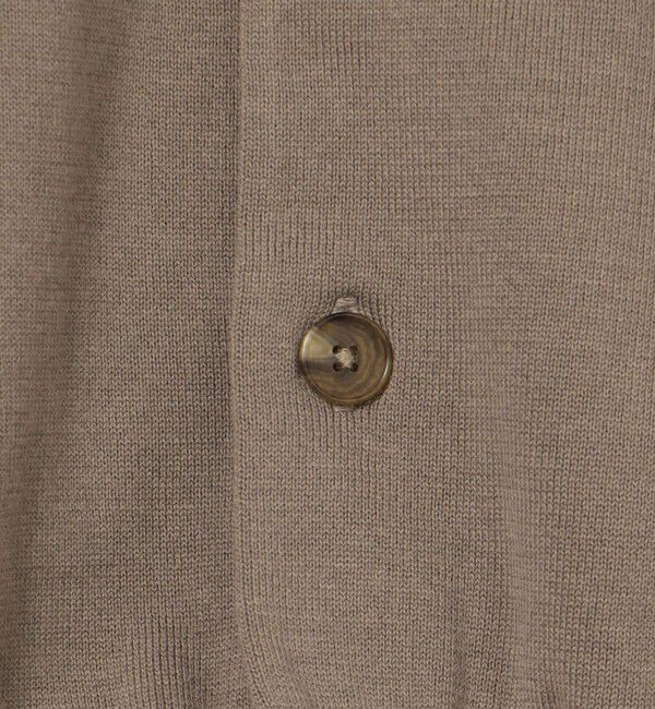 TOMORROWLAND MENS「TOMORROWLAND tricot ギザコットン クルーネックカーディガン」|カーディガン|