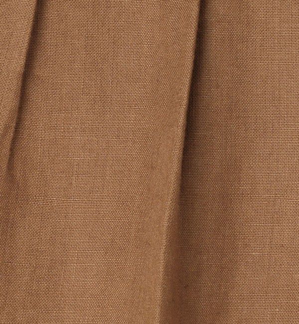 TOMORROWLAND MENS「ベルジャンリネン 2プリーツスラックス」|スラックス|