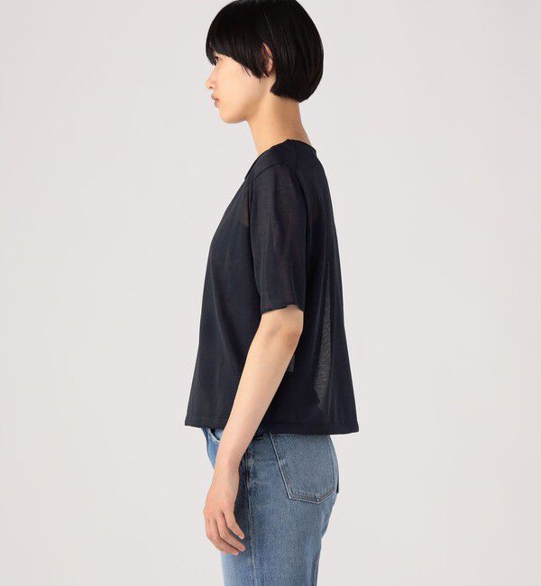 MACPHEE「ドライポリエステル クルーネックプルオーバー」|ニット・セーター|