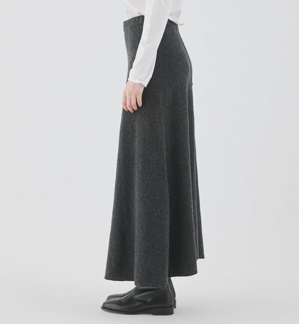GALERIE VIE「ラムズウール フレアマキシスカート」|フレア|