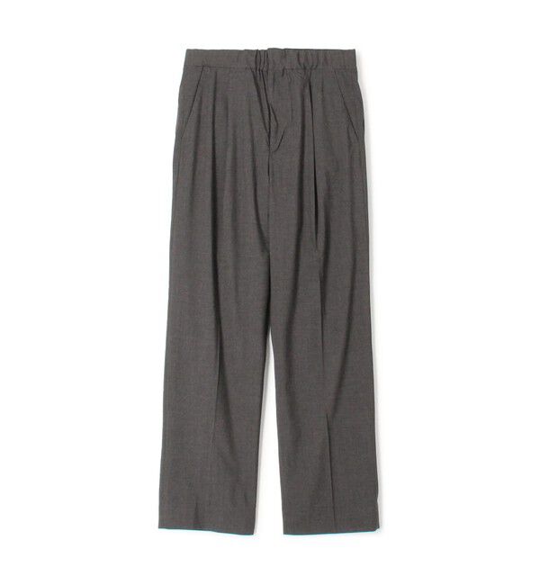 TOMORROWLAND MENS「レーヨンポリエステル バレルパンツ」|その他|17 チャコールグレー