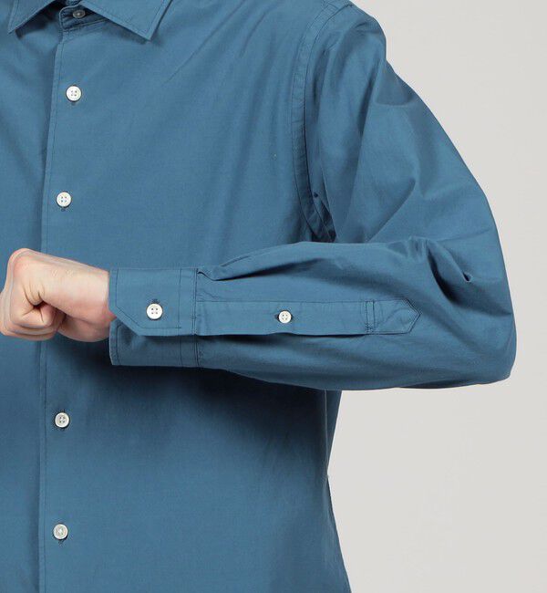 TOMORROWLAND MENS「スビンコットン セミワイドカラーシャツ」|シャツ・ブラウス|