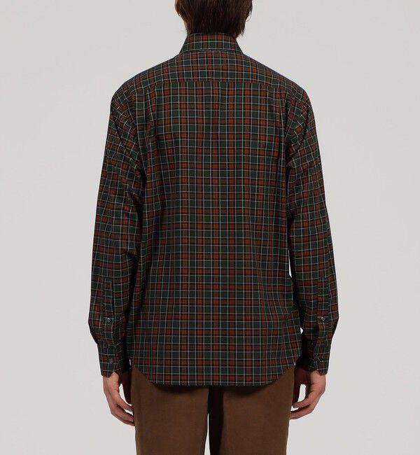 TOMORROWLAND MENS「コットンウールボイル セミワイドカラーシャツ」|シャツ・ブラウス|