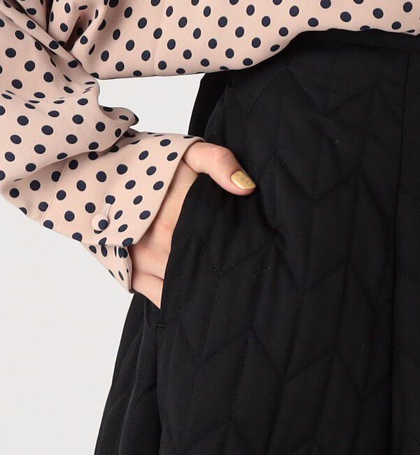 TOMORROWLAND BUYING WEAR「UNION LAUNCH キルティング フレアスカート」|フレア|