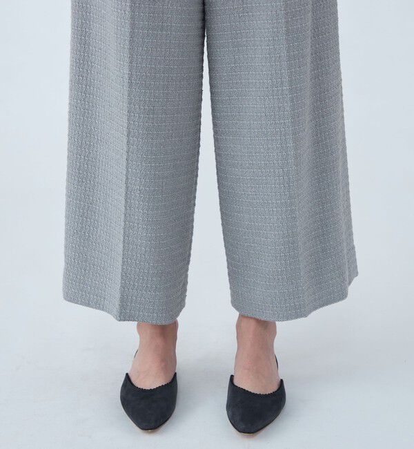 Ballsey「ライトファンシーツイード サスペンダーワイドパンツ」|その他|