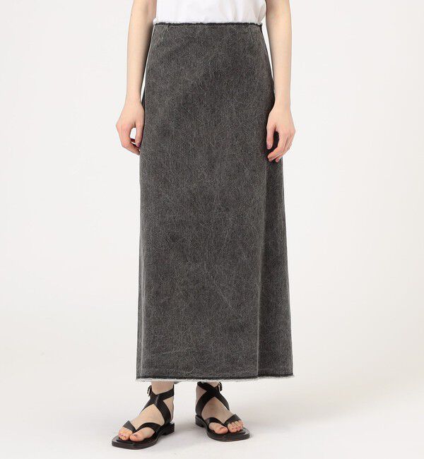 Edition「ガーメントウォッシュ ロングスカート」|スカート|