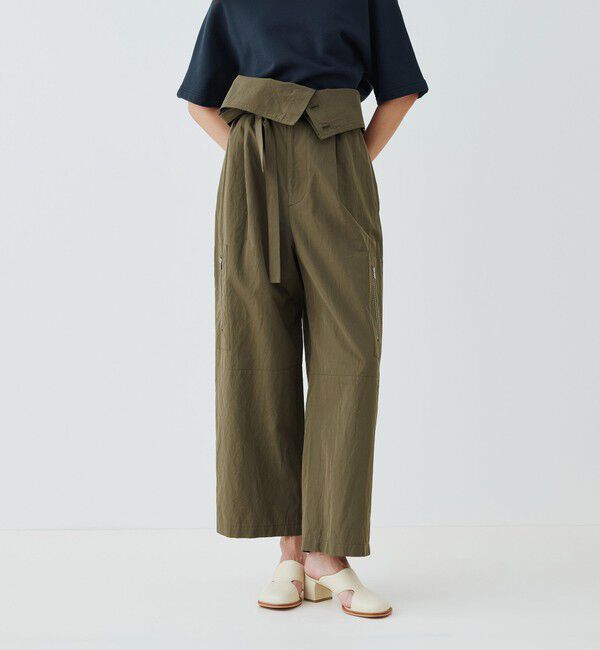 GALERIE VIE「ラミーコンパクト ミリタリースーツパンツ」|その他|