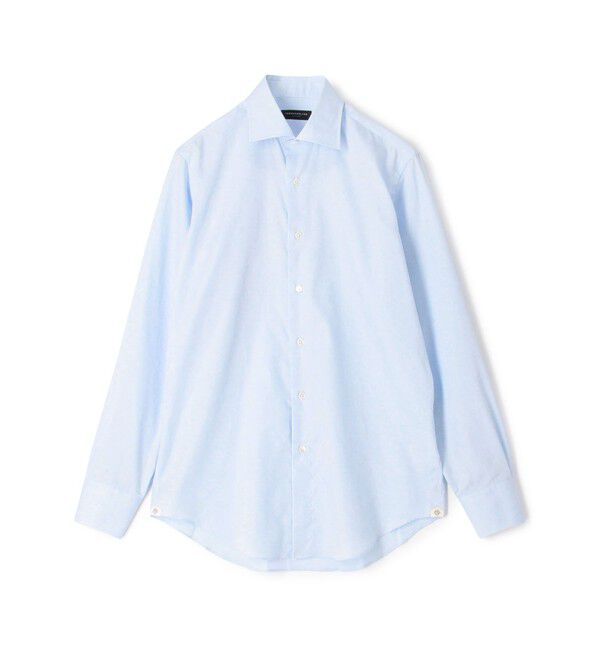 TOMORROWLAND MENS「200/2 コットンツイル ワイドスプレッドカラー ドレスシャツ」|シャツ・ブラウス|63 ライトブルー