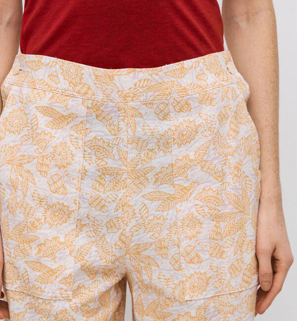 BACCA「レーヨンコットン ネッププリントパンツ」|その他|