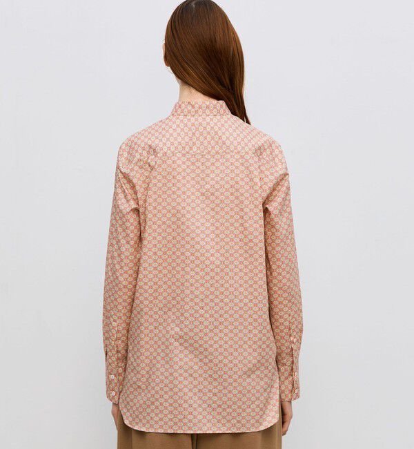 BACCA「コットンリバティプリント スプリングブラウス」|シャツ・ブラウス|