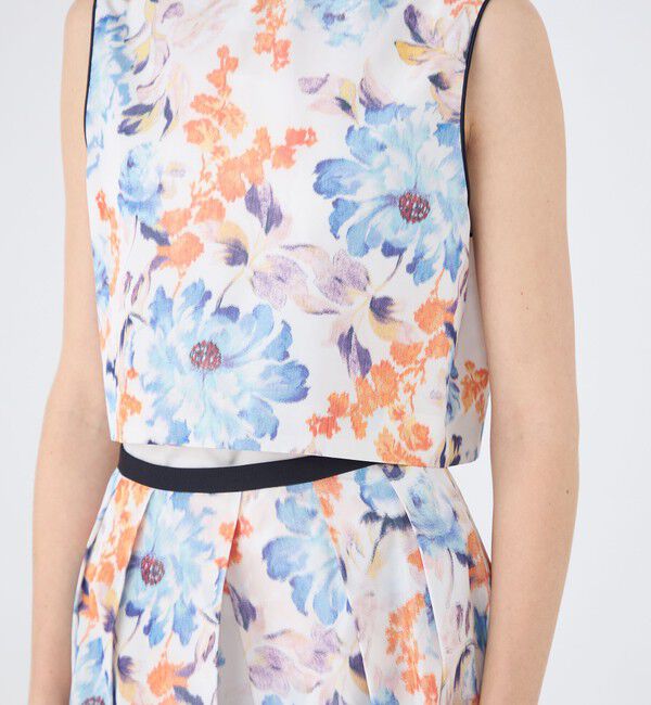 TOMORROWLAND collection「ピヴォワンヌプリント フロンタブルジレ」|ベスト・ジレ|