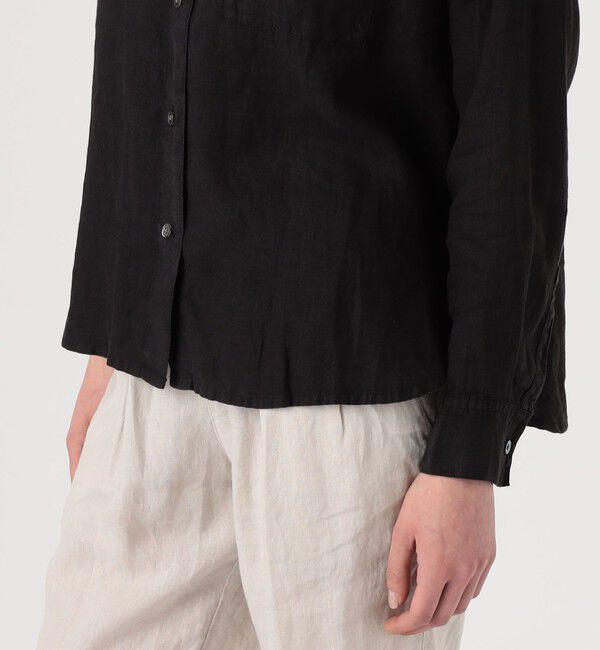 JAMES PERSE「ライトウェイトリネン オーバーサイズドシャツ WKO3970」|シャツ・ブラウス|