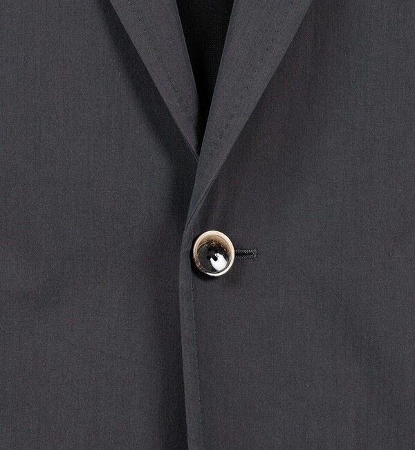 TOMORROWLAND MENS「コットンナイロンシャンブレー シングルブレステッド 2Bジャケット FABRICA」|テーラードジャケット|