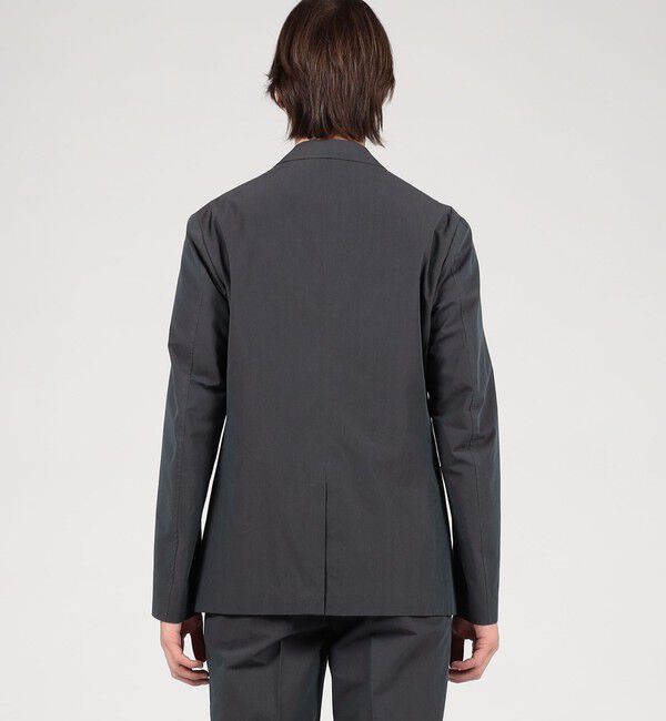 TOMORROWLAND MENS「コットンナイロンシャンブレー シングルブレステッド 2Bジャケット FABRICA」|テーラードジャケット|