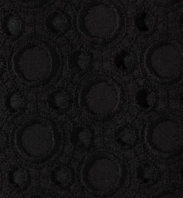 Ballsey「サークルエンブロイダリー タックワイドパンツ」|その他|