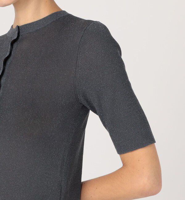 Ballsey「シアーラメリブ ヘンリーネックプルオーバー」|ニット・セーター|