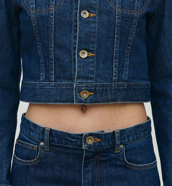 DES PRES「コンパクトストレッチデニム ジャケット」|デニムジャケット|