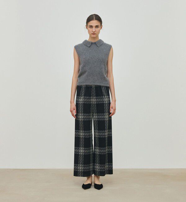 DES PRES「フォックスカシミヤ スリーブレスプルオーバー」|ニット・セーター|