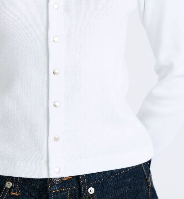 Edition「コットンモダールフライス カーディガン」|カーディガン|