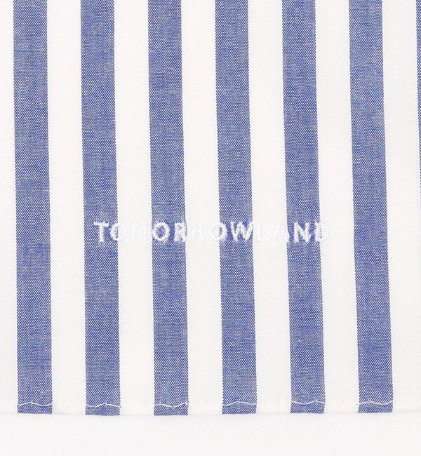 TOMORROWLAND GOODS「TOMORROWLAND コットンストライプハンカチ」|ハンカチ|