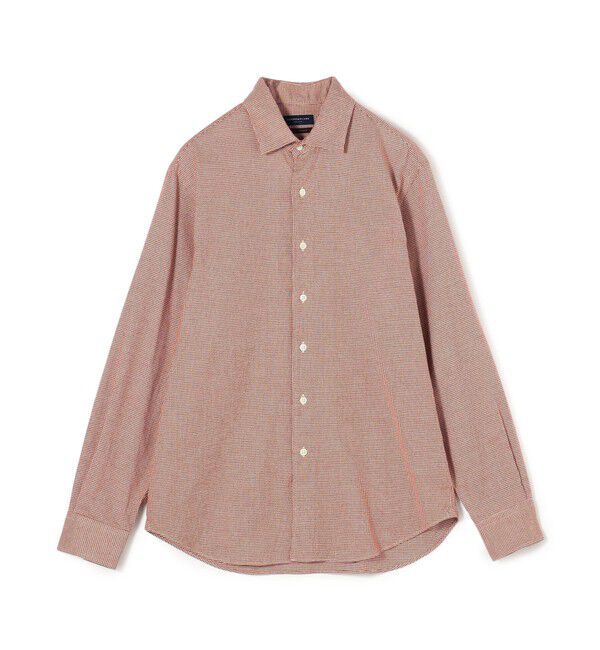 TOMORROWLAND MENS「コットンカシミヤフランネル ロングスリーブシャツ」|シャツ・ブラウス|36 レッド系