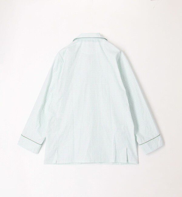 TOMORROWLAND HOME「コットンブロード チェック パジャマ（メンズ）」|ルームウェア|