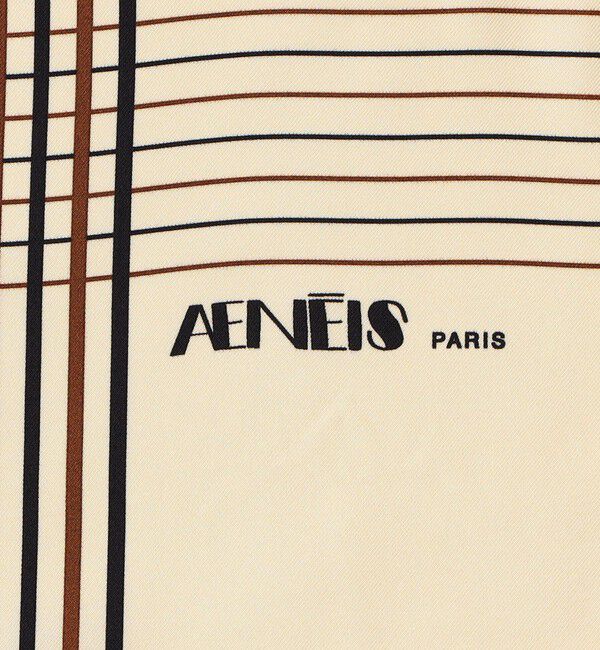 TOMORROWLAND GOODS「AENEIS MINIMAL ILLUSION スカーフ」|バンダナ・スカーフ|