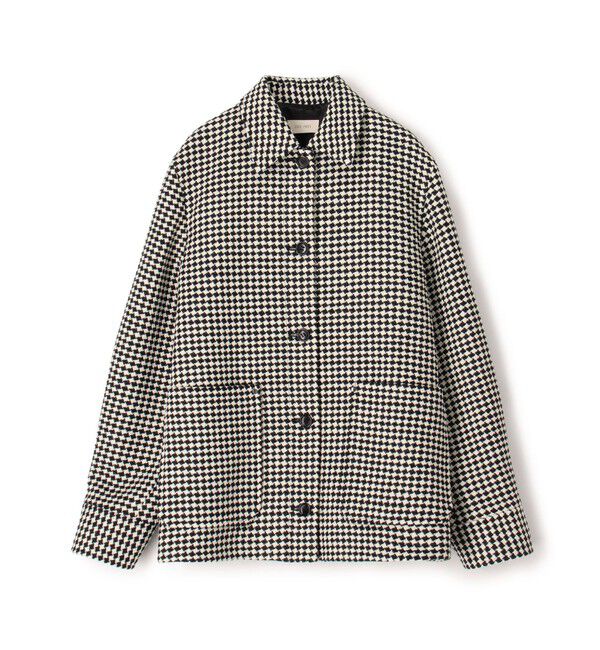 DES PRES「テープヤーンツイード リュクスカバーオール」|ブルゾン・スタジャン|18 ブラック系