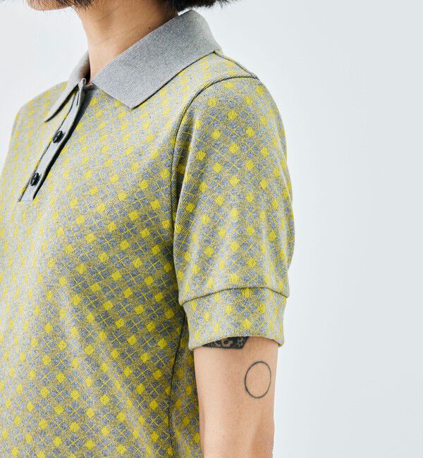 Edition「コットンモダール フライス プリントポロ」|ポロシャツ|