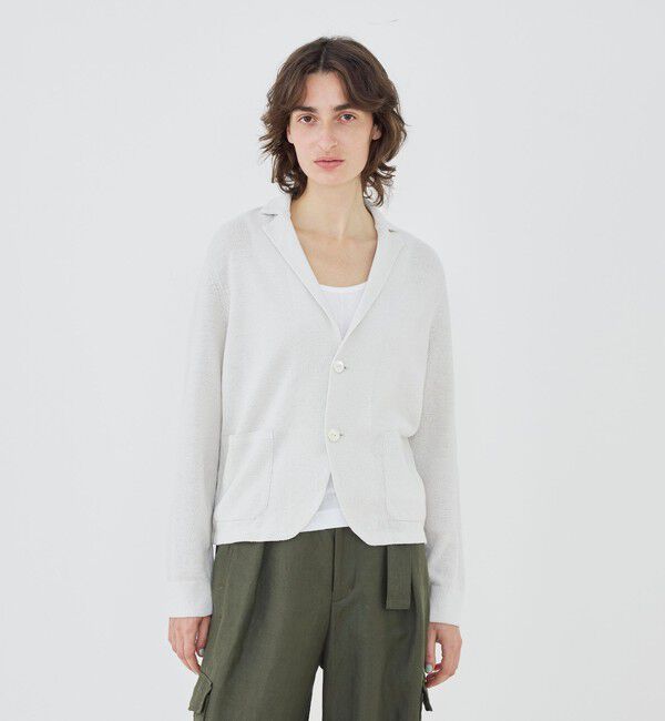 GALERIE VIE「ドライカノコ コンパクトジャケット」|カーディガン|