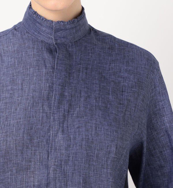 TOMORROWLAND BUYING WEAR「BOURRIENNE BOUDOIR リネン フリルシャツ」|シャツ・ブラウス|