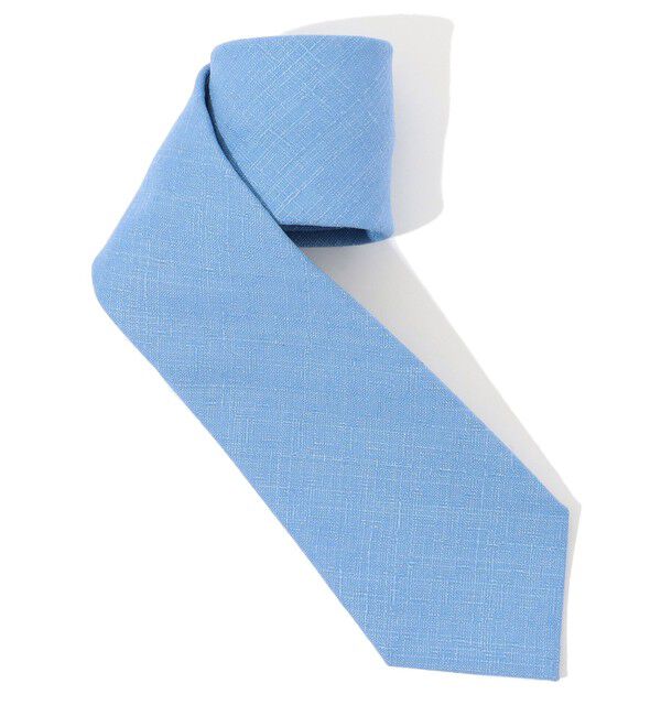 TOMORROWLAND GOODS「ERRICO FORMICOLA ウールシルク ソリッドネクタイ」|ネクタイ・蝶ネクタイ|63 ライトブルー