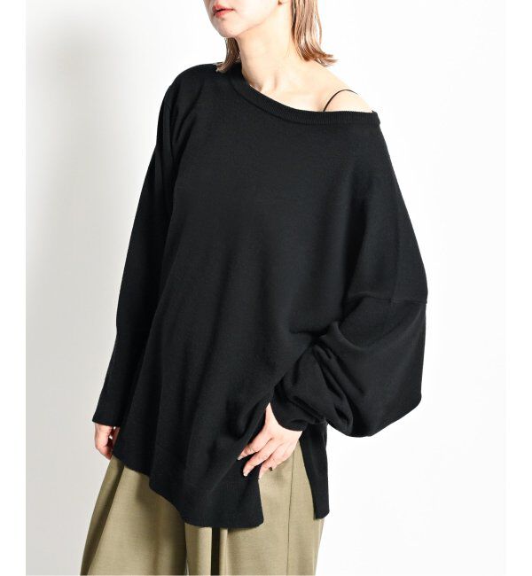  「《追加》OFF-SHOULDER STRETCH SWEATER3：ニット」|ニット・セーター|