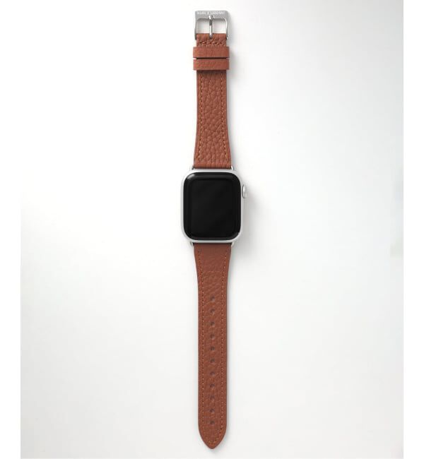 HIROB「Apple watch band /  Shrink leather 38 40 41 42mm」|その他|キャメル