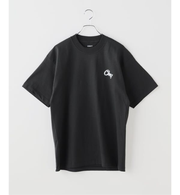 JOINT WORKS「OBEY / オベイ AIRBRUSHED ROSE」|Tシャツ・カットソー|ブラック