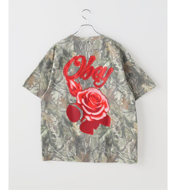 JOINT WORKS「OBEY / オベイ AIRBRUSHED ROSE」|Tシャツ・カットソー|