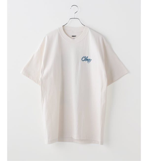 JOINT WORKS「OBEY / オベイ AIRBRUSHED ROSE」|Tシャツ・カットソー|ホワイト