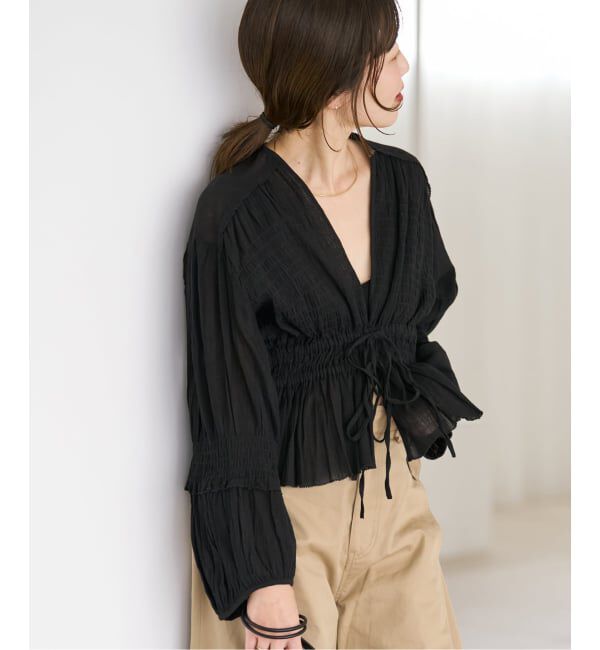 Plage「《WEB限定追加予約》R&rsquo;IAM SWEET ブラウス」|シャツ・ブラウス|