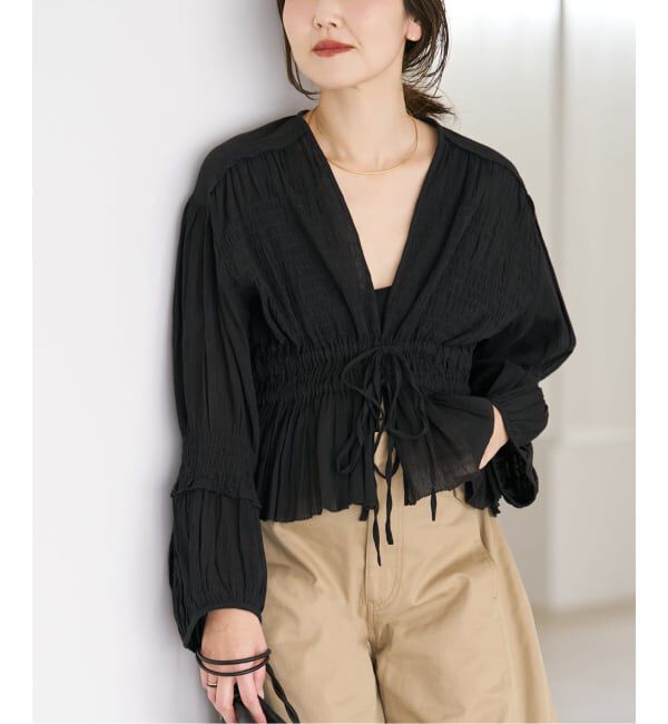 Plage「《WEB限定追加予約》R&rsquo;IAM SWEET ブラウス」|シャツ・ブラウス|