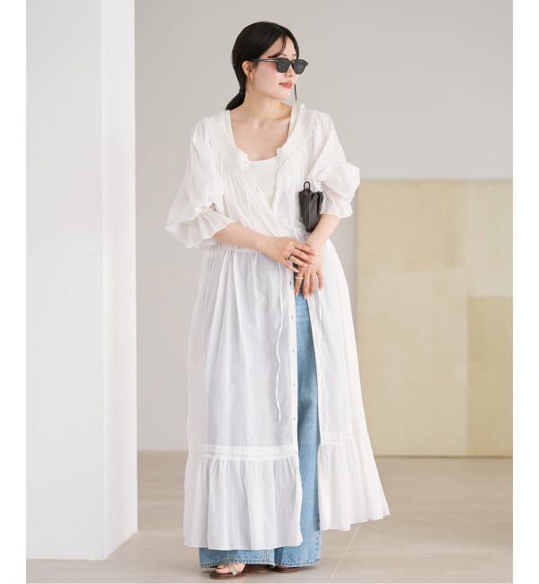 Plage「《予約》IND VOIL EMB ワンピース」|ワンピース|