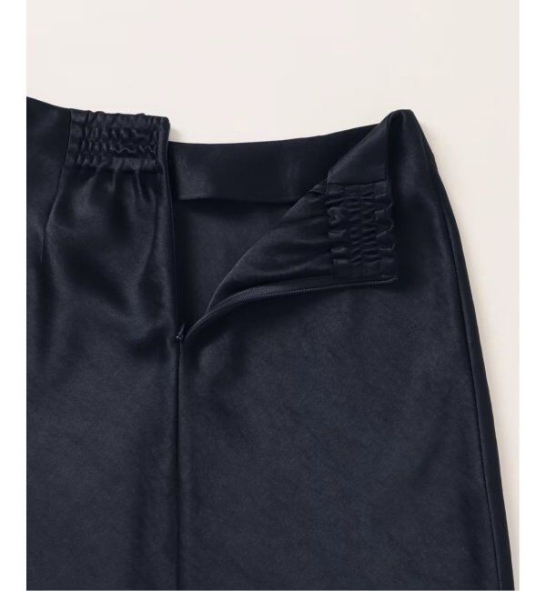 IENA「《追加6》ダブルサテンスカート」|スカート|