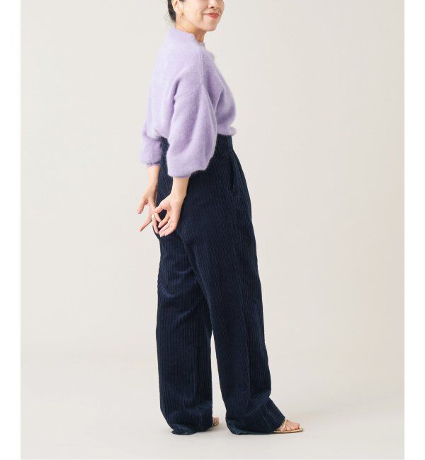 IENA LA BOUCLE「IENA LA BOUCLE ファーニットプルオーバー」|ニット・セーター|