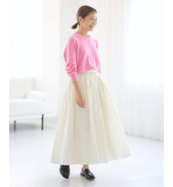 IENA「メモリータフタフレアスカート」|スカート|