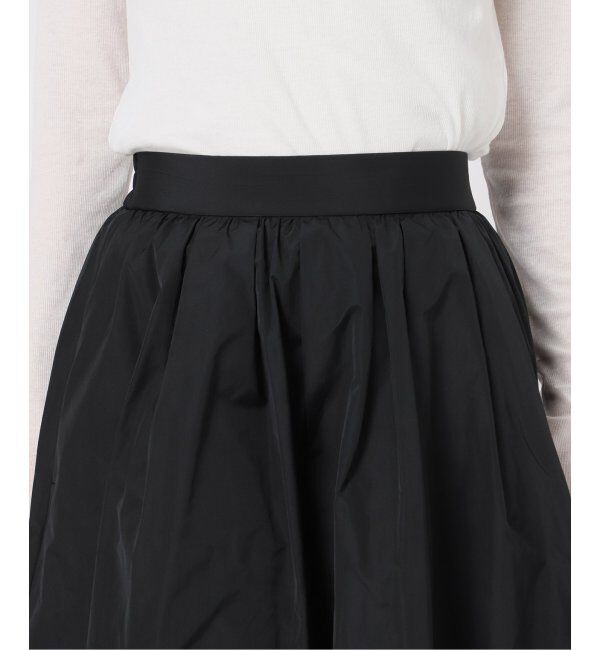 IENA「メモリータフタフレアスカート」|スカート|