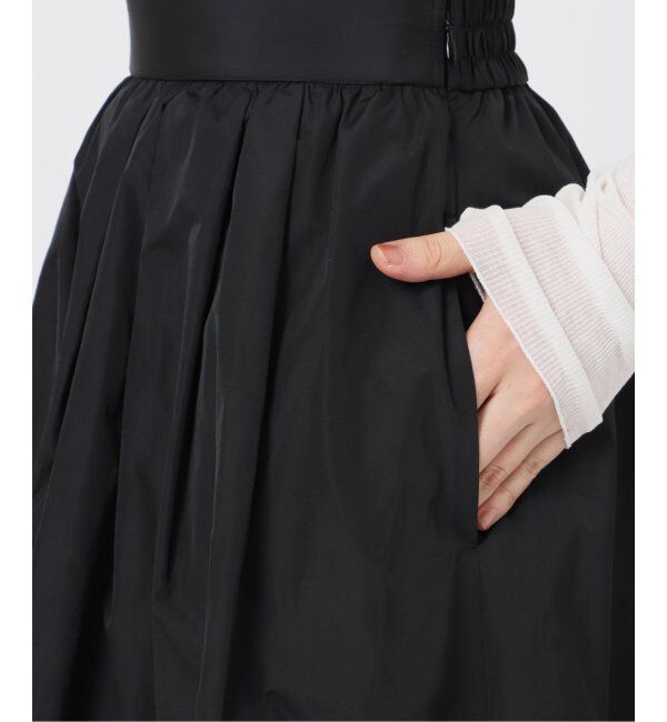 IENA「メモリータフタフレアスカート」|スカート|