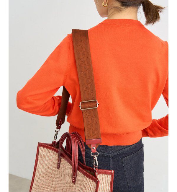 IENA「A VACATION/ア ヴァケーション BREAD M SUMAC STRIPE トートバッグ」|トートバッグ|