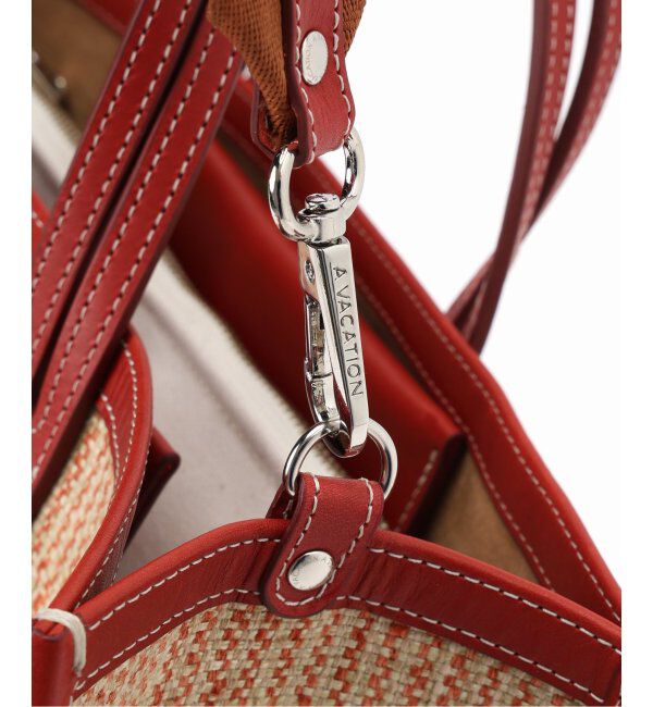 IENA「A VACATION/ア ヴァケーション BREAD M SUMAC STRIPE トートバッグ」|トートバッグ|